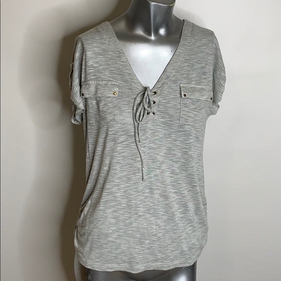 PerSeption Concepts Tops - PerSeption Concept Gray Size M shirt NWOT Rouched